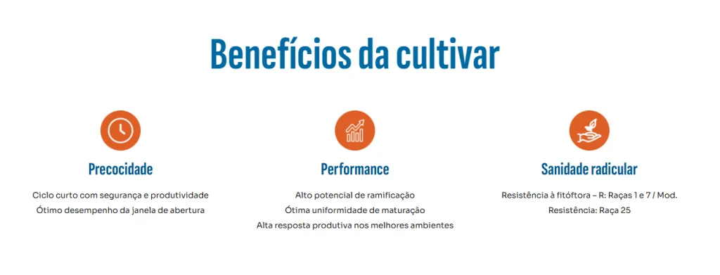 Benefícios da cultivar de soja GH 2756 I2X